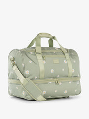 Stevyn Duffel Bag with Shoe Compartment in Daisy