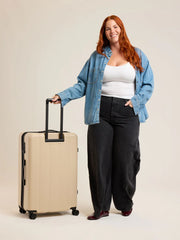 Evry Large Luggage in Polka Dot