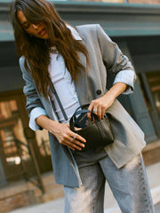 Haven Mini Crossbody Bag in Black