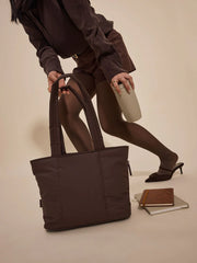 Luka Mini Tote in Walnut