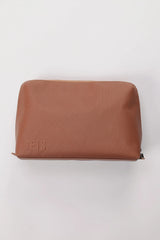 The Large Cosmetic Pouch in Camel