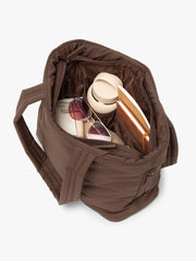 Luka Mini Tote in Walnut