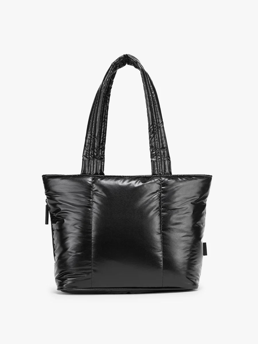Luka Mini Tote in Glazed Black