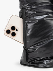 Luka Mini Tote in Glazed Black