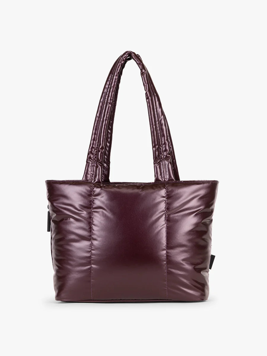 Luka Mini Tote in Glazed Dark Cherry