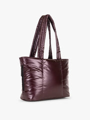 Luka Mini Tote in Glazed Dark Cherry