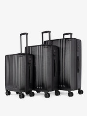 Ambeur 3-Piece Luggage Set in Black
