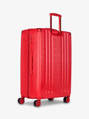 Ambeur Large Luggage in Metallic Red