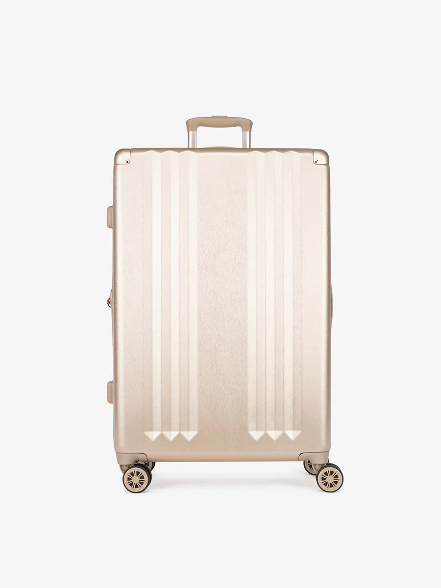 Ambeur Large Luggage in Gold