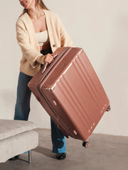 Ambeur Large Luggage in Rose Gold