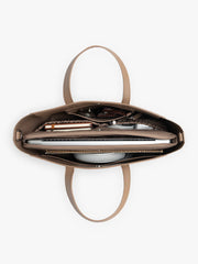 Haven 15" Laptop Tote Bag in Taupe