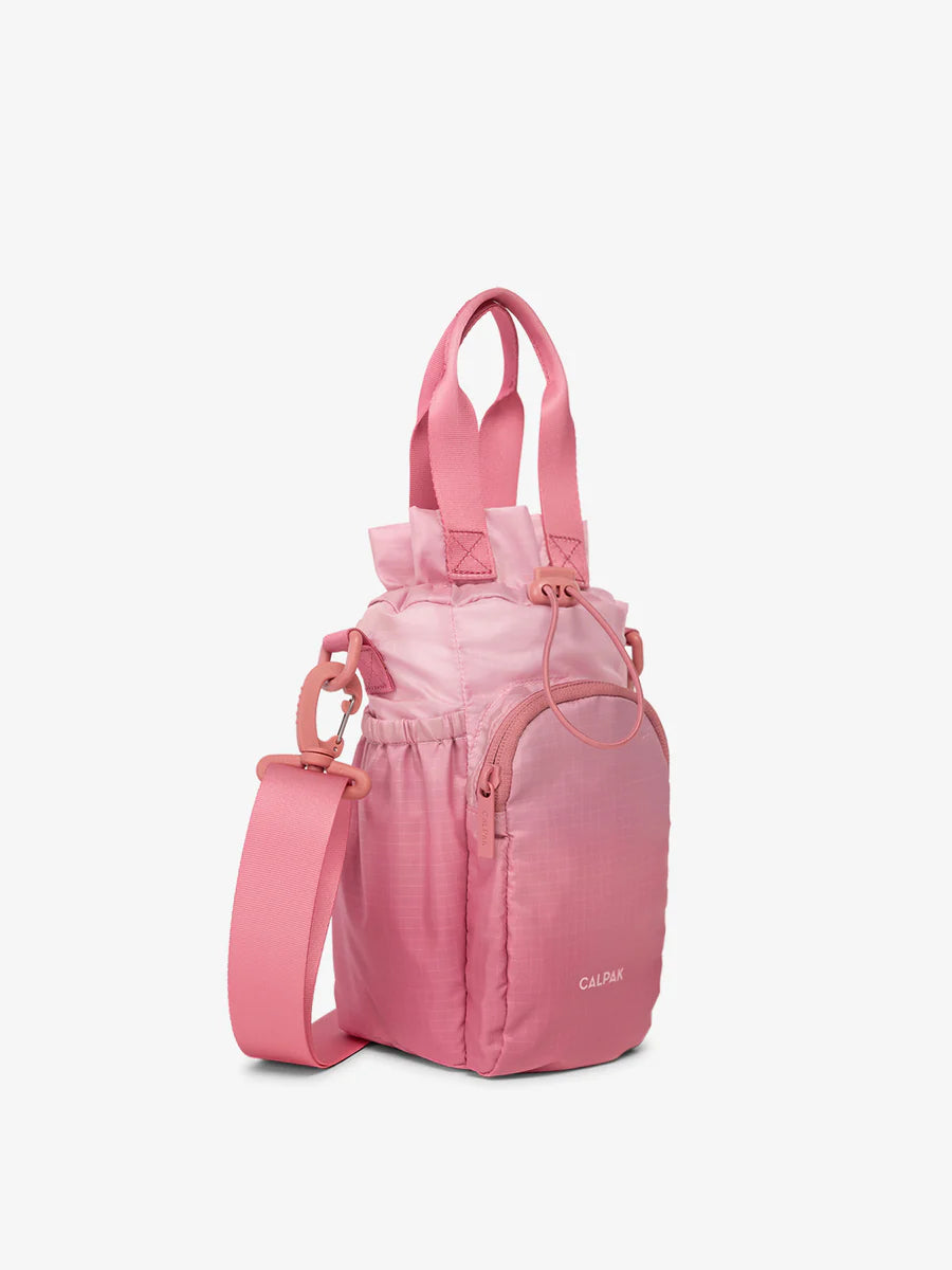 Water Bottle Holder in Tea Rose