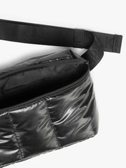 Luka Belt Bag in Glazed Black