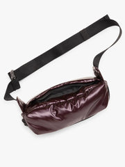 Luka Belt Bag in Glazed Dark Cherry