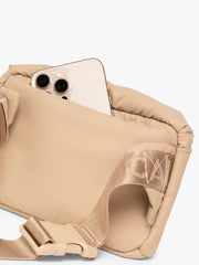 Luka Mini Belt Bag in Latte