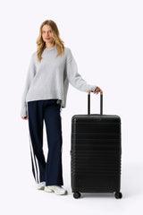 The Large Check-In Roller in All Black