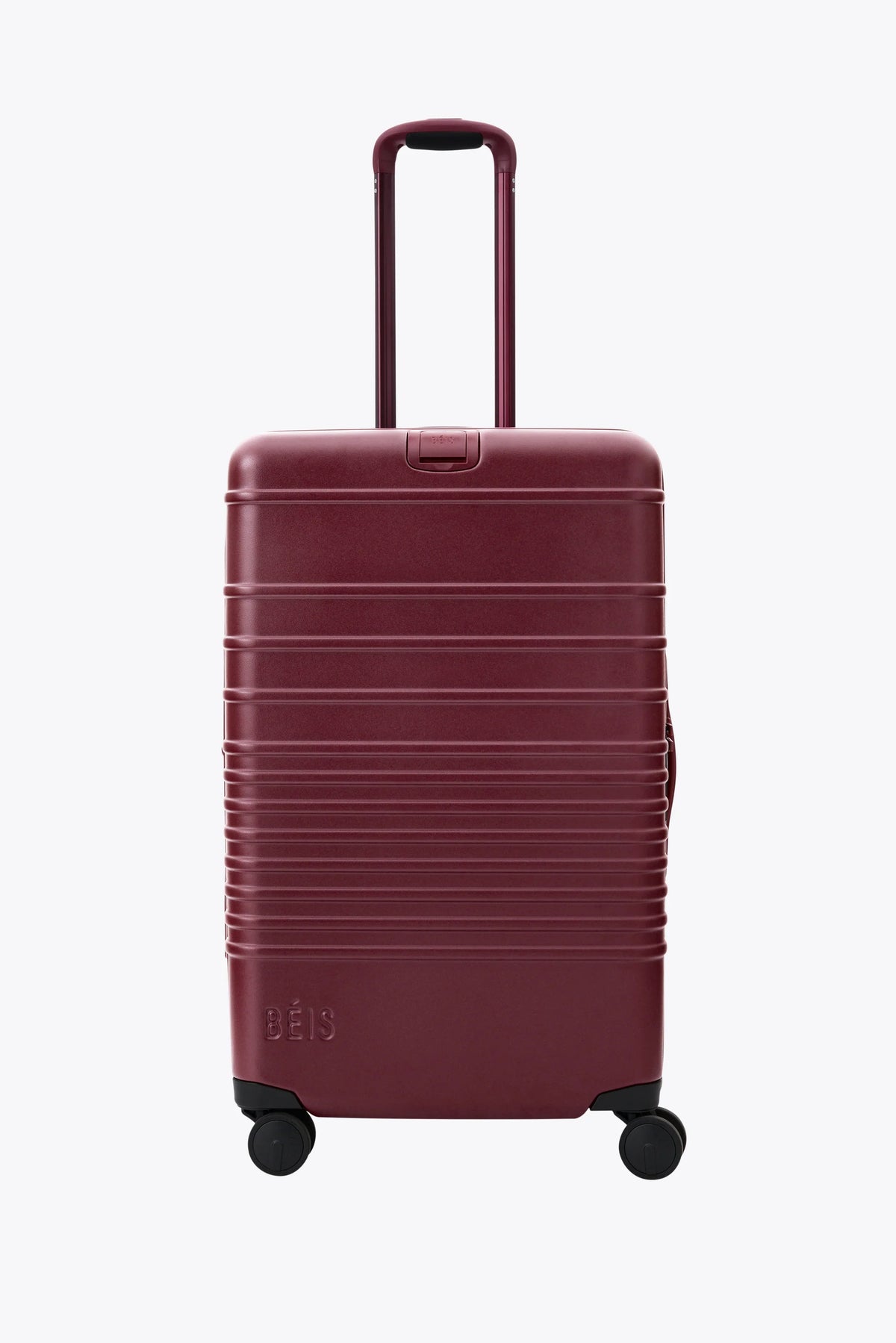 The Medium Check-In Roller in Burgundy