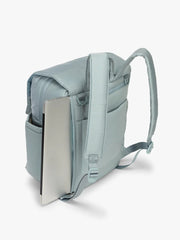 Diaper Backpack with Laptop Sleeve in Bluebell