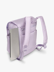 Diaper Backpack with Laptop Sleeve in Orchid