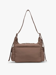 Crossbody Diaper Bag in Hazelnut
