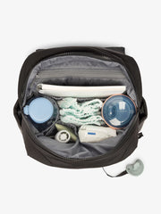 Convertible Mini Diaper Backpack in Black
