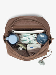 Convertible Mini Diaper Backpack in Hazelnut