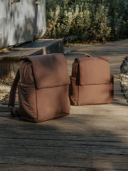 Convertible Mini Diaper Backpack in Hazelnut