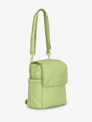 Convertible Mini Diaper Backpack in Lime