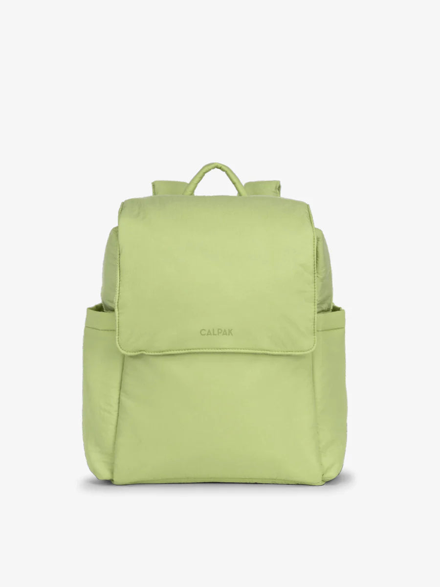 Convertible Mini Diaper Backpack in Lime