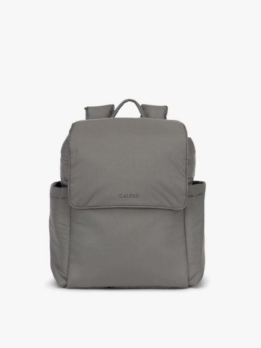 Convertible Mini Diaper Backpack in Slate