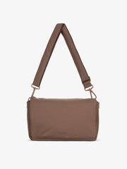 Convertible Stroller Caddy Crossbody in Hazelnut