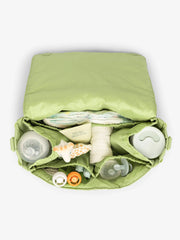 Convertible Stroller Caddy Crossbody in Lime