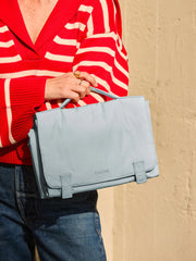 Diaper Changing Pad Organizer in Bluebell