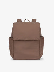 Diaper Backpack with Laptop Sleeve in Hazelnut