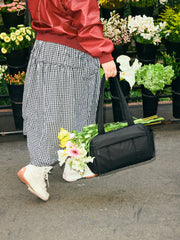 Luka Mini Duffel in Matte Black