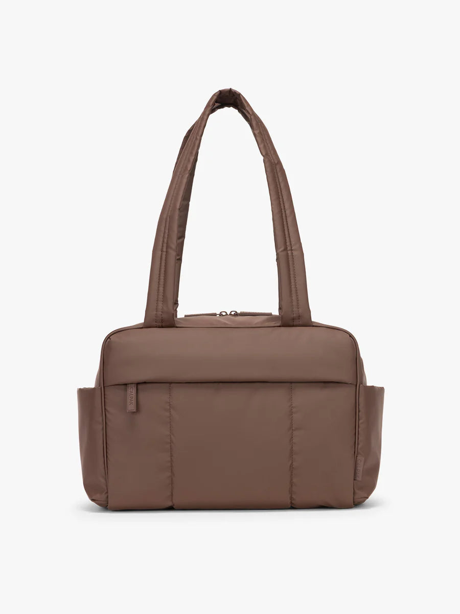 Luka Mini Duffel in Walnut