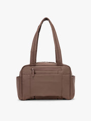 Luka Mini Duffel in Walnut