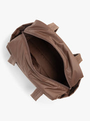 Luka Mini Duffel in Walnut