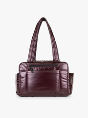 Luka Mini Duffel in Glazed Dark Cherry