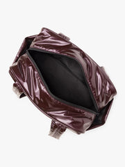 Luka Mini Duffel in Glazed Dark Cherry