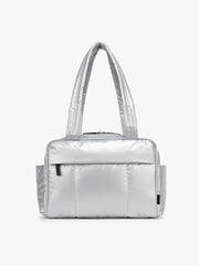 Luka Mini Duffel in Silver