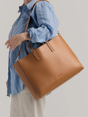 Haven 16" Laptop Tote Bag in Toffee