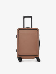 Hue Front Pocket Carry-On Luggage in Hazel