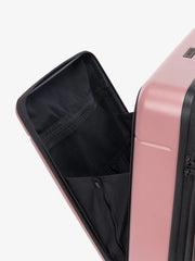 Hue Front Pocket Carry-On Luggage in Mauve