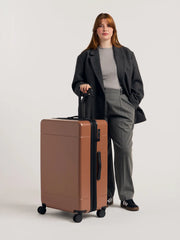 Hue Large Luggage in Hazel