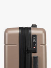 Hue Large Luggage in Chocolate