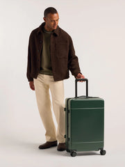 Hue Medium Luggage in Emerald