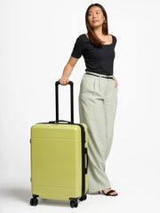 Hue Medium Luggage in Key Lime