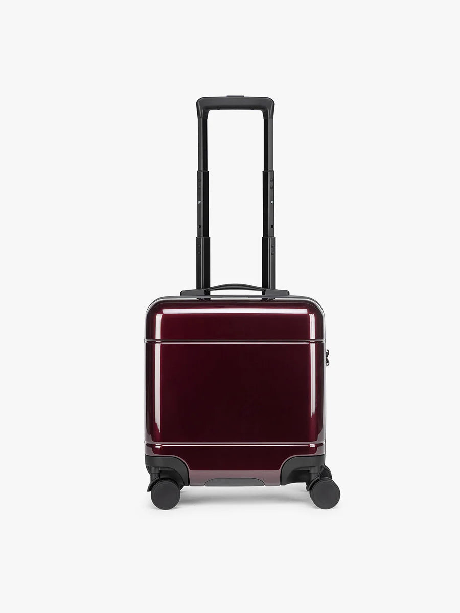 Hue Mini Carry-On Luggage in Glazed Dark Cherry