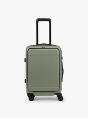 Hue Front Pocket Carry-On Luggage in Juniper